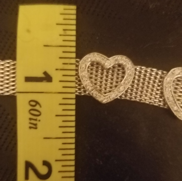 Sterling silver rhodium plated bracelet - Picture 4 of 4